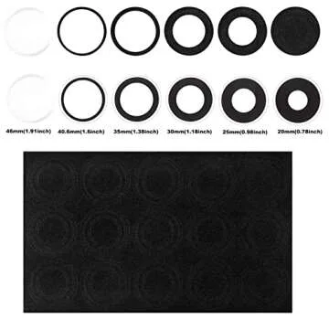 SPLF Clear Coin Capsules 32pcs Adjustable Gasket Holder