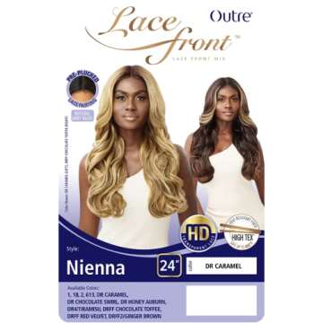 Outre Lace Front Wig - NIENNA (OFF BLACK 1B)