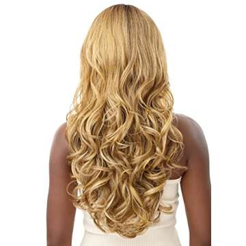 Outre Lace Front Wig - NIENNA (OFF BLACK 1B)