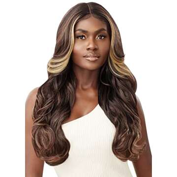 Outre Lace Front Wig - NIENNA (OFF BLACK 1B)