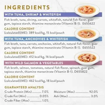 Fancy Feast Broths Variety Pack - Lickable Cat Food