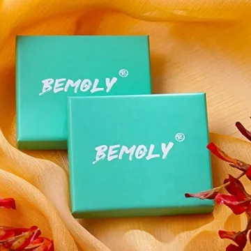 Befettly Tiny Heart Necklace 14K Gold Plated