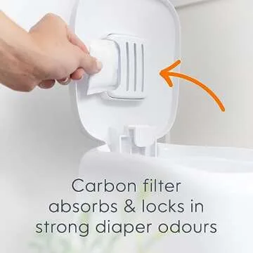 Diaper Genie Complete Pail | Odor-Free Convenience For Parents
