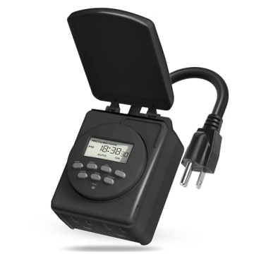 BN-LINK 7 Day Outdoor Heavy Duty Digital Programmable Timer