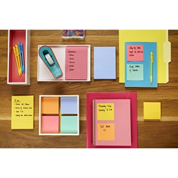 Post-it Super Sticky Notes - Vibrant Colors for Organization