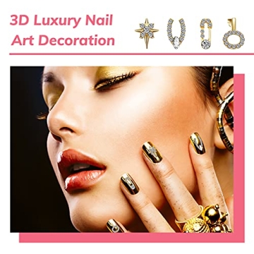 Maitys 48 Nail Rhinestones for Stunning Nail Art