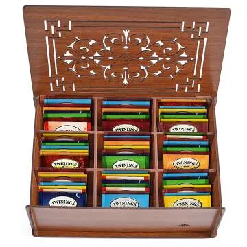 Twinings Tea Bags Sampler Box - 80 Count Gift Set