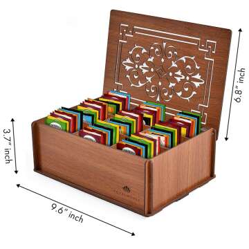 Twinings Tea Bags Sampler Box - 80 Count Gift Set