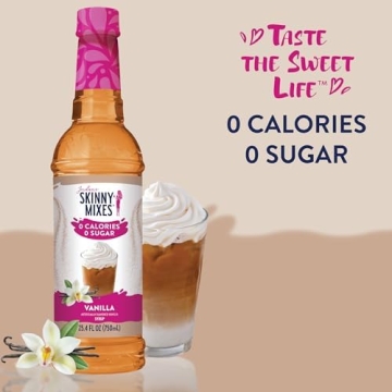 Jordan's Skinny Syrups Vanilla Coffee Syrup - Sugar Free