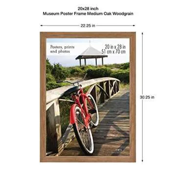 MCS Museum Poster Frame 20x28 - Stylish Wall Hanging Frame