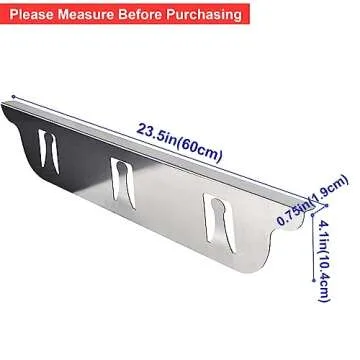 Stainless Steel Stove Gap Covers - Heat Resistant & Easy to Install