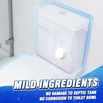 Vacplus Toilet Bowl Cleaners - 12 Pack for Easy Hygiene