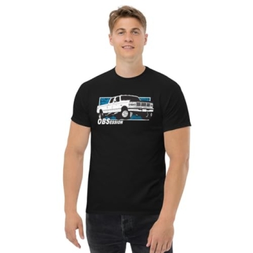90s OBS Truck T-Shirt for Classic Truck Enthusiasts