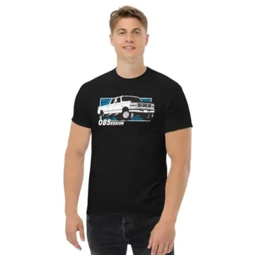 90s OBS Truck T-Shirt for Classic Truck Enthusiasts