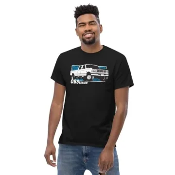 90s OBS Truck T-Shirt for Classic Truck Enthusiasts