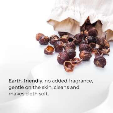 Soap Nuts Berries for Laundry 330 Loads Over 2.2 Lbs - Hypoallergenic & Unscented Laundry Soap Nuts ...