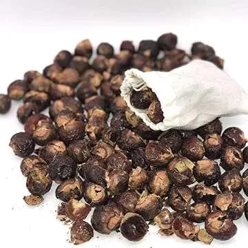 Soap Nuts Berries for Laundry 330 Loads Over 2.2 Lbs - Hypoallergenic & Unscented Laundry Soap Nuts Bulk - Natures Alternative Soap Nuts Laundry Detergent with Burlap Backpack - Natural & Eco-Friendly