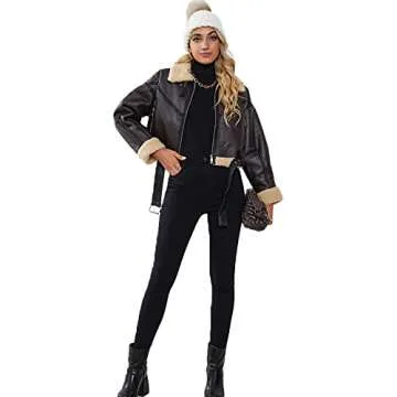 Stylish LY VAREY LIN Faux Lamb Fur Jacket for Winter