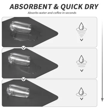 HotLive Coffee Mat for Coffee Bar & Kitchen Use