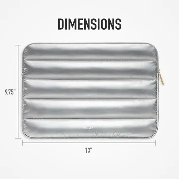 Trendy Vandel Puffy Laptop Sleeve for 13-14 Inch Devices