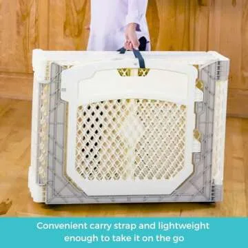 Toddleroo Superyard Ultimate 8 Panel Play Yard for Kids and Pets