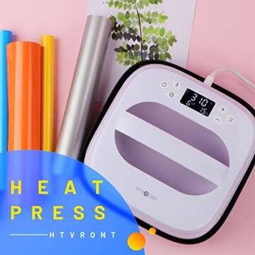 HTVRONT Heat Press Machine - 10"X10" Sublimation Press
