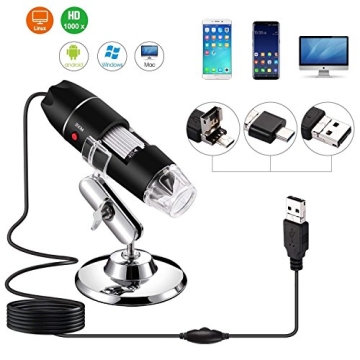 Jiusion 40 to 1000x Portable USB Digital Microscope