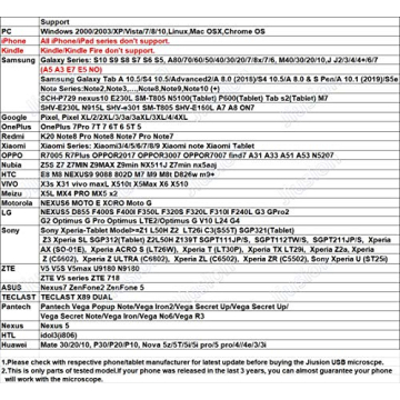 Jiusion 40 to 1000x Portable USB Digital Microscope