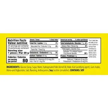 Heaven & Earth Pink Lemonade Yay Taffy (24 Pack) | Natural Ingredients, Gluten-Free, No Artificial A...