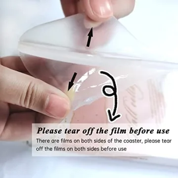 Stylish Acrylic Irregular Coaster for Home and Office Use