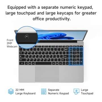 Jumper Laptop - 16GB RAM, FHD Display & Office 365