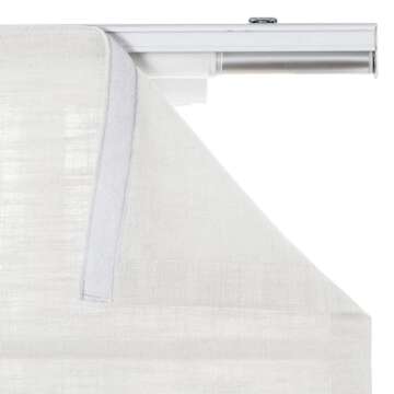 TWOPAGES Cordless Roman Shades for Custom Blackout Windows