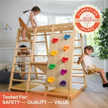 Avenlur Magnolia 6-in-1 Indoor Jungle Gym Playground