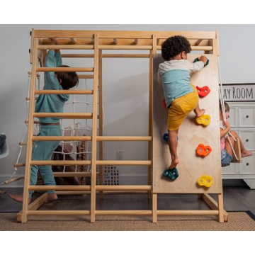 Avenlur Magnolia 6-in-1 Indoor Jungle Gym Playground