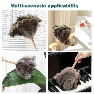 Ostrich Feather Duster for Gentle and Effective Cleaning