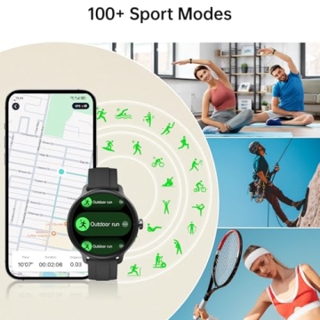 Smart Watch with AI Voice and 100+ Sports Modes