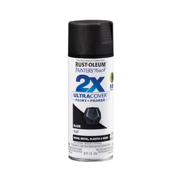 Rust-Oleum 2X Ultra Cover Spray Paint - 12 oz Black