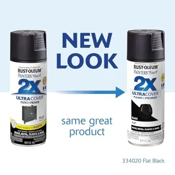 Rust-Oleum 2X Ultra Cover Spray Paint - 12 oz Black