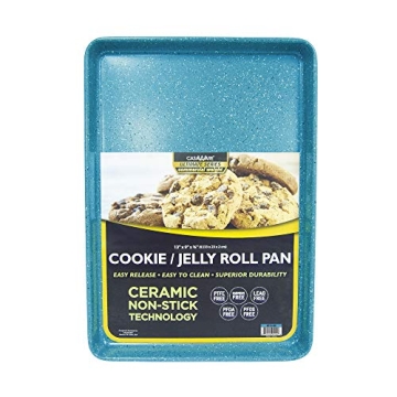 casaWare 3pc Cookie Sheet Set with Ceramic Coating