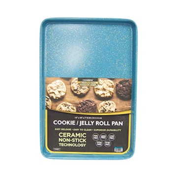 casaWare 3pc Cookie Sheet Set with Ceramic Coating