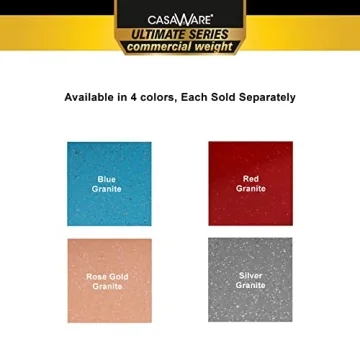 casaWare 3pc Cookie Sheet Set with Ceramic Coating