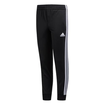 adidas Boys' Big Athletic Tricot Jogger Pants, Stylish Comfort