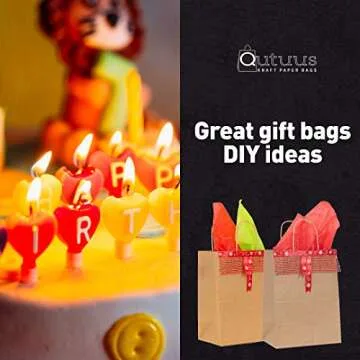 Qutuus Kraft Paper Gift Bags - Eco-Friendly & Stylish