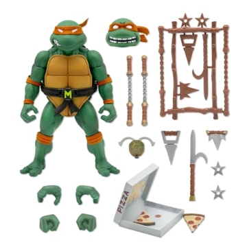 Super7 ULTIMATES TMNT Michelangelo 7" Action Figure Collectible