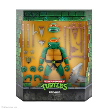 Super7 ULTIMATES TMNT Michelangelo 7" Action Figure Collectible