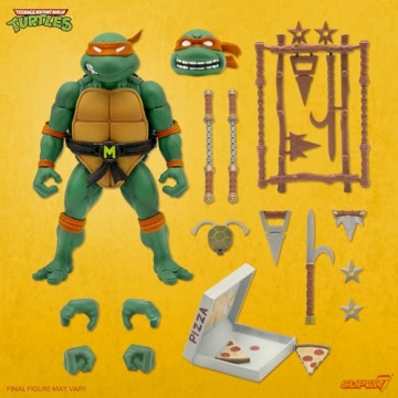 Super7 ULTIMATES TMNT Michelangelo 7" Action Figure Collectible