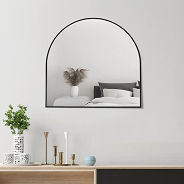 Stylish Amgngala Arched Mirror with Metal Frame