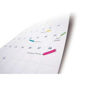Post-it Arrow Flags, Assorted Bright Colors, .47 in Wide, 24/Dispenser, 4 Dispensers/Pack (684-ARR4)