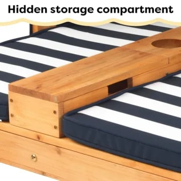 KidKraft Outdoor Double Chaise Lounge for Kids