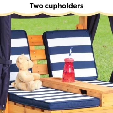 KidKraft Outdoor Double Chaise Lounge for Kids